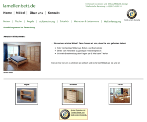 naturmassiv.com: Lamellenbett.de - Designmöbel aus Birken- und Buchenholz
Lamellenbett.de - Designmöbel aus Birken- und Buchenholz