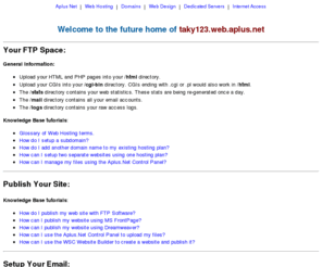 floridahomeforeclosure.com: Aplus.Net Web Hosting - Website Hosting, Domains, Web Site Design
Website Hosting, Web Hosting, Web Design, Hosting Control Panel, Domain names, Internet Access, Internet Services, Dedicated Servers, cheap web hosting service,free email address