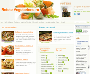 retetevegetariene.ro: Retete vegetariene romanesti si internationale | Retetevegetariene.ro
Retete vegetariene culinare romanesti si internationale, carte de bucate cu preparate de post si retete vegetariene, naturale, cu bun gust - Retetevegetariene.ro