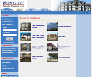 web-piso.com: WebPiso.com: compraventa de casas, pisos, apartamentos, locales, coches y más
Compraventa! Todo lo que se puede vender y comprar, lo encontraras aqui. Desde pisos, hasta coches, barcos y aviones en venta. Visítanos!!