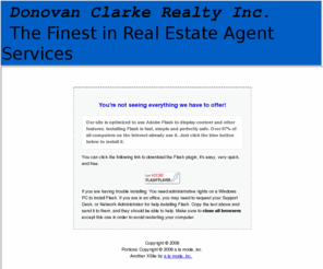 donovanclarkerealty.biz: Sunrise FL real estate listings and homes for sale, home buying, home selling information – Donovan Clarke Realty Inc. - Homepage
Donovan Clarke Realty Inc., Sunrise FL Real Estate Listings and homes for sale, local information, free advice for home buyers and sellers.