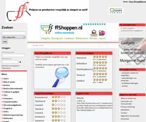 ffvergelijken.nl: Prijzen en producten vergelijken doe je op ffVergelijken.nl
Prijzen en producten vergelijken doe je op ffVergelijken.nl