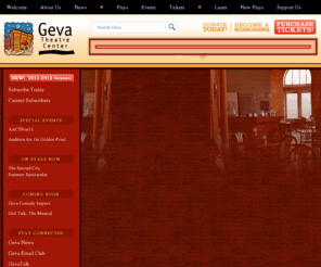 gevatheatre.org: Geva Theatre :: Welcome
