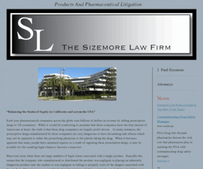sizemorelitigation.net: Products and Pharmaceutical Litigation - Sizemore Litigation - The Sizemore Law Firm
Sizemore Law Firm - Products and Pharmaceutical Litigation