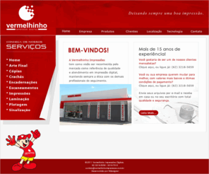 vermelhinhoimpressoes.com.br: Vermelhinho Impressões
vermelhinho copias impressoes digitais