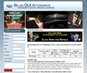 biloxiduiattorney.com: Biloxi DUI Attorneys - Mississippi Drunk Driving Defense Attorney
Biloxi DUI Lawyers & Attorneys practicing Drunk Driving Defense cases