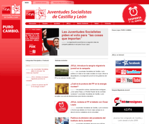 jscyl.es: Juventudes Socialistas de Castilla y León
