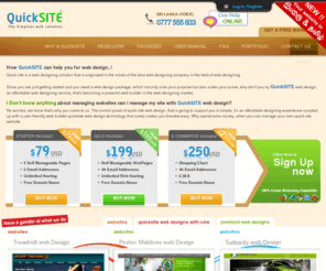 quicksite.lk: Web design sri lanka | web design company | software solutions | quicksite cms
web design sri lanka, web design company, CMS web creation, dynamic web design, Flash web design, CSS web design