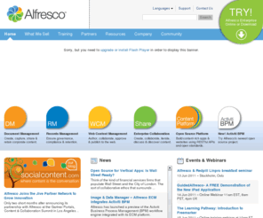 alfresco.com: Open Source Enterprise Content Management System (CMS) by Alfresco Open