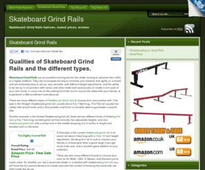 grindrails.org: Skateboard Grind Rails - Skateboard Grind Rails
Skateboard Grind Rails are an excellent training tool for the skater looking to advance their skills to a higher platform and would make a great Chris