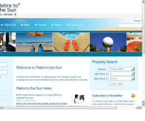 retiretocaribbean.com: Welcome to Retire the the Sun
Retire to the Sun homepage