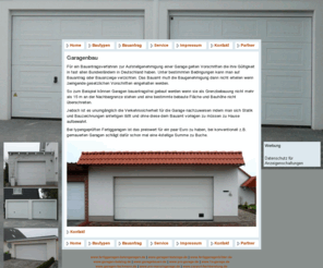 garagenbau-referenz.de: Garagenbau Referenzen
Referenzen für Fertiggaragen und massive Garagen, Anbieter und Preise mit Preislisten Download.