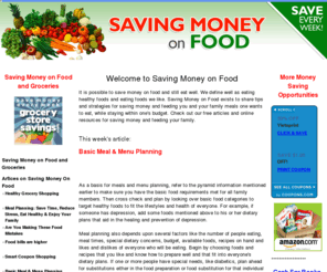 takingcareofyourretirement.com: Saving Money on Food - Saving Money on Food
Learn how to save money on food and still eat well.