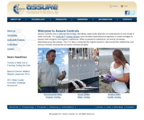 assurecontrols.com: Assure Controls QwikLite Water Testing System
Assure Controls uses a patented technology for rapid and affordable use of biosensor detection for contaminants at toxic levels in water and soil samples. Designed for use in discharge treatment assessment, water treatment plants, fisheries and aquaculture, concentrated animal husbandry, and closed re-circulating ssytems. The QwikLite Testing System uses sensitive bioluminescent plankton to rapidly determine toxicity of potential contaminants in both inorganic and organic samples.