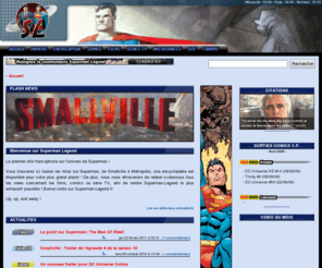 superman-legend.fr: Superman Legend - Tout l'univers de Superman en français - Supergirl, Darkseid, Smallville...
Tout l'univers de Superman en français. Forums, encyclopédie, comics, news...