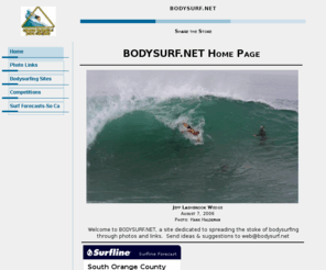 bodysurf.net: Home
Bodysurfing Stoke