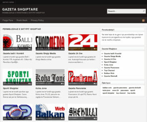 gazetashqiptare.net: Gazeta Shqiptare | Permbledhje e perditshme e shtypit Shqiptar
Permbledhje e perditshme e shtypit Shqiptar