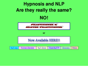 hypnosisnlp.com: Bandler Seminars and Hypnosis
Richard Bandler co-developer of NLP, neuro-linguistic programming has nlp seminmars, nlp workshops, nlp programs and more right here . . .