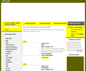 estherchavesimobiliaria.com: Esther Chaves Corretora Imobiliária -  Negócios Imobiliários - Litoral Norte- Ba
Encontre seu imóvel aqui. Temos o imóvel do seu sonho. Visite nosso site!