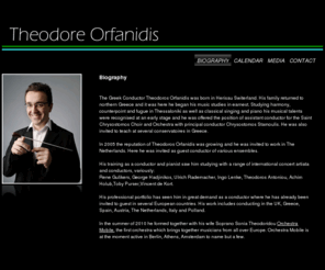 theodoreorfanidis.com: Theodoros Orfanidis - Conductor
Theodoros Orfanidis - Conductor