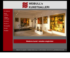 weibullsart.dk: Weibull's Kunstgalleri - moderne kunst i smukke omgivelser
Skiftende udstillinger af moderne kunst i lyse og venlige omgivelser tæt ved Vedbæk Station og Vedbæk Havn