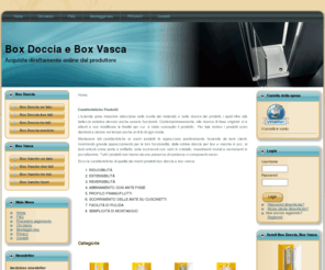 boxdocciaonline.com: box doccia, box vasca
Vendita online Box Doccia e Box Vasca a soffietto direttamente dal produttore. Soluzioni su misura. Forniture per Hotel. Box doccia da 58 euro