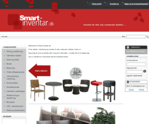 smart-inventar.dk: Inventar, møbler og indretning i høj kvalitet til din virksomhed
Inventar, møbler og indretning til cafe, restaurant, hotel, diskotek, kontor og det offentlige - stort udvalg i kantinemøbler