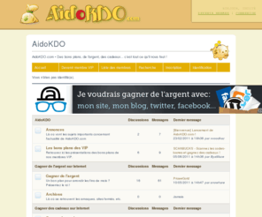 aidokdo.com: AidoKDO • Bons plans, argent, cadeaux...
AidoKDO.com - Des bons plans, de l'argent, des cadeaux... c'est tout ce qu'il nous faut !