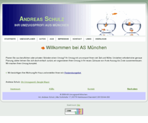 as-umzugsprofi.de: Willkommen bei AS München - AS Ihr Umzugsprofi in München
Andreas Schulz Ihr Upzugsprofi in und um München. Wir planen und übernehmen Ihren kompletten Umzug deutschlandweit.