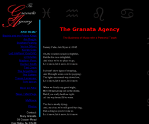 granataagency.com: Granata Agency
The Granata Agency - The business of music with a personal touch