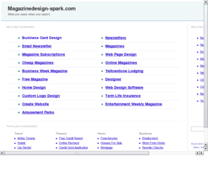 magazinedesign-spark.com: magazinedesign-spark.com
magazinedesign-spark.com