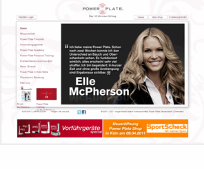 powerplate-beauty.com: Power Plate
Website Power Plate Deutschland