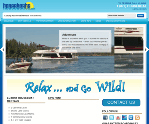 shastalakeresorts.com: houseboat rentals in northern california | houseboats.com
Houseboat vacation rentals on Lakes Shasta and New Melones. Includes virtual tours, photographs, and information about the lakes.