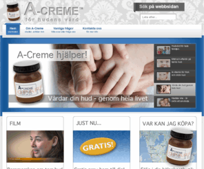 a-creme.com: A-Creme - Hudens bästa vän sedan 1953
A-Creme - hudens bästa vän sedan 1953