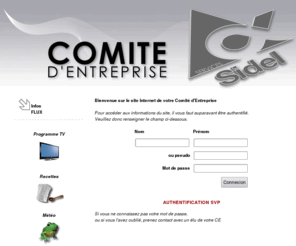 cesidelservices.com: CE SIDEL Services
CE SIDEL Services : Comité, Services, Loisirs, Sorties, Sports, Culture ...