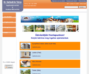 drsarkadi.hu: drsarkadi.hu - Dr. Sarkadi és Társa Kft. - Ingatlanközvetítés és Munkaerőközvetítés
