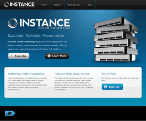 instance.com: Instance Cloud Computing - Web Hosting in the Clouds
Instance cloud computing is the best affordable solution for hosting applications, cloud hosting, and web hosting for fast, reliable, quality service.