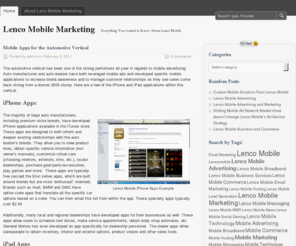 lencomobilemarketing.com: Lenco Mobile Marketing
