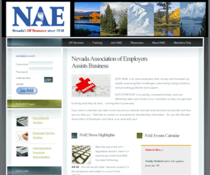 nae-online.org: NAE, Nevada's HR Resource -|- Nevada Association of Employers
Nevada Association of Employers Assists Employers -|- NAE, Your Trusted HR Resource   