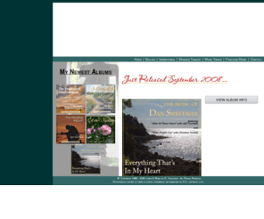 dansweetman.com: The Music of Dan Sweetman- Inspirational and Uplifting Ballads & Instrumentals
Local Connecticut singer, songwriter and composer-Dan Sweetman writes beautiful inspirational love songs, memorial tributes, ballads about family, friends, relationships in a sweet and and mellow heart-felt style. A Balladeer for the 21st century!
