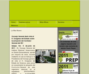 iev.org.mx: Portal del Instituto Electoral Veracruzano
