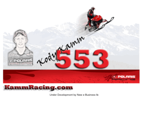 kammracing.com: Kody Kamm #553 Racing Team Polaris Snowmobile Snocross Racing 2011 600 IQ
Kody Kamm Team Polaris Racing 600 IQ