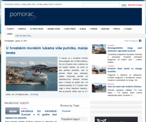 pomorac.org: Odrediste svih Pomoraca
Pomorac.net - Odrediste svih pomoraca - Portal sa informacijama vezanim za Pomorce