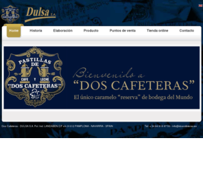 doscafeteras.es: Dos Cafeteras
Caramelos Cafe y Leche misma formula artesana desde 1886