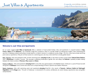 justvillasandapartments.com: Welcome to Just Villas and Apartments: Linda Bethell
 