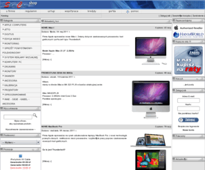 portaldruk.com.pl: SamCom Shop - Gliwice
Sklep internetowy należy do firmy SamCom,  która jest dystrybutorem sprzętu komputerowego. Posiadamy autoryzację resellera sprzętu Apple Macintosh jak także status Partnera IBM i autoryzację firmy HANSAWORLD, twórcy oprogramowania niezbędnego do zarządzania firmą.
