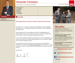 alexander-schweitzer.de: Alexander Schweitzer Mitglied des Landtages Rheinland-Pfalz - SPD: Startseite
Alexander Schweitzer - Abgeordneter des Landtags Rheinland-Pfalz