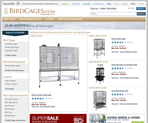 birdcagesgallery.com: Bird Cages : Small and Large Bird Cage for Sale at BirdCages.com
Shop our huge selection of quality bird cages for sale and save! Buy online now with fast shipping on a small, medium, or large bird cage at BirdCages.com, a Hayneedle store.