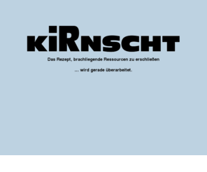 kirnscht.biz: Kirnscht • Konzept
Kirnscht