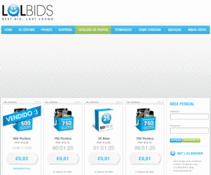 lolbids.info: | LOLBIDS » Best Bid, Last Laugh
Lolbids offers high quality Penny Auctions on Brand New Products. Save big on new Led Televisions, apple products, laptops, and more. Bid with confidence, win and LOL.